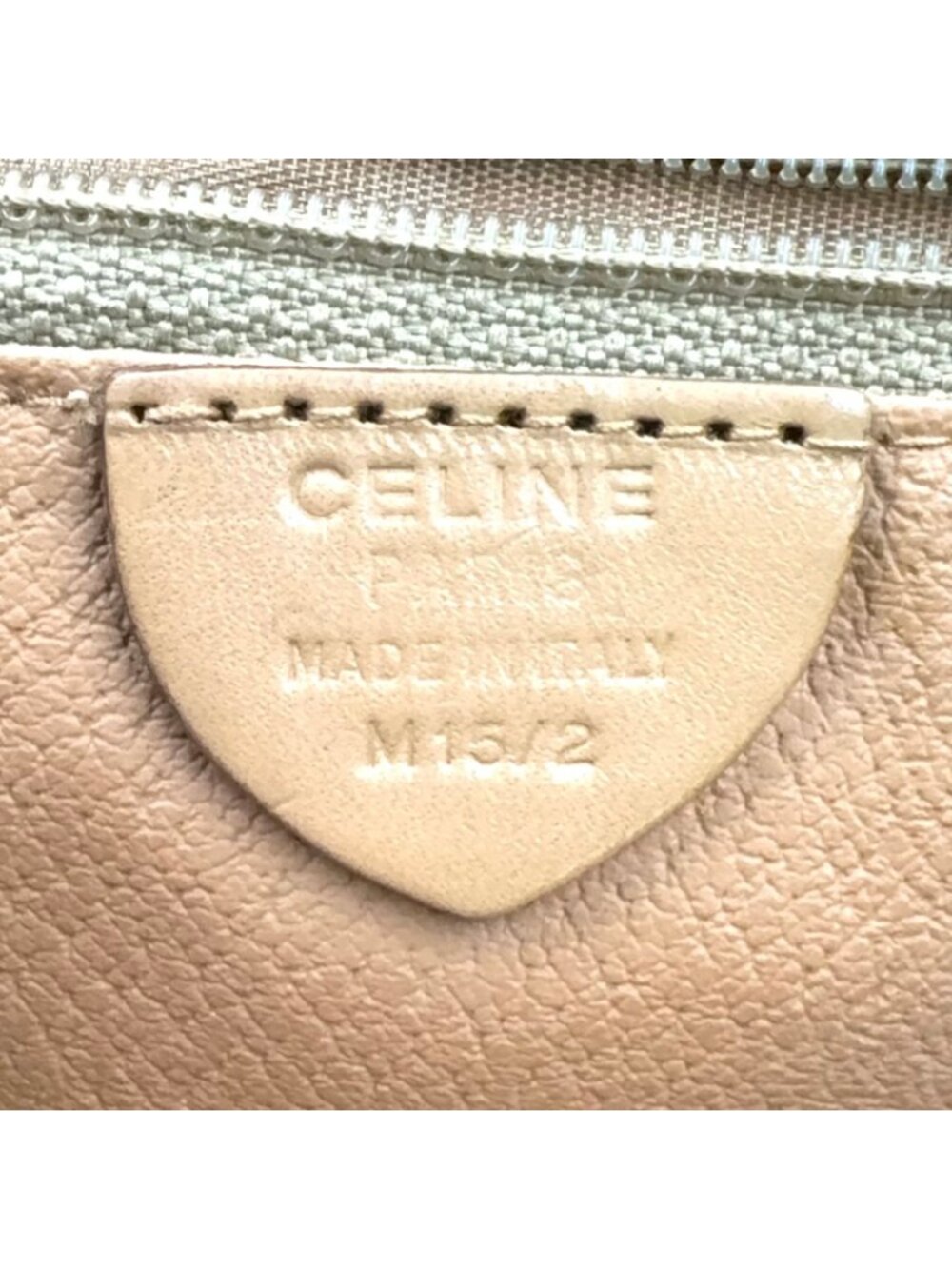 Celine Macadam Pattern Brown Backpack Gold - Picture 4 of 15